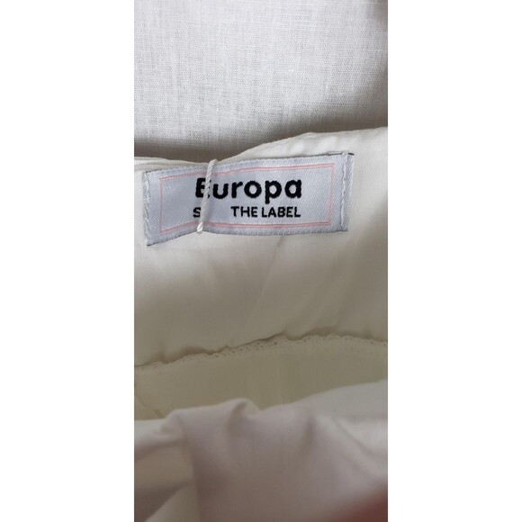 Europa The Label Corset Top S White MilkMaid Cottagecore Peasant Little Bo Peep - Picture 4 of 12